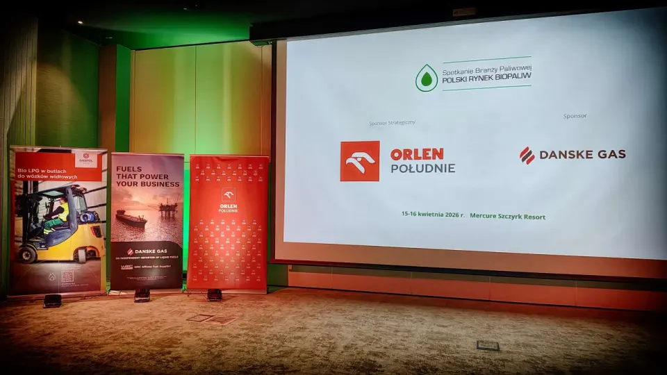 Danske Gas, sponsor : XIXe Rendez-vous de la filière des carburants – Marché polonais des biocarburants, Mercure Szczyrk Resort, 15–16.04.2026