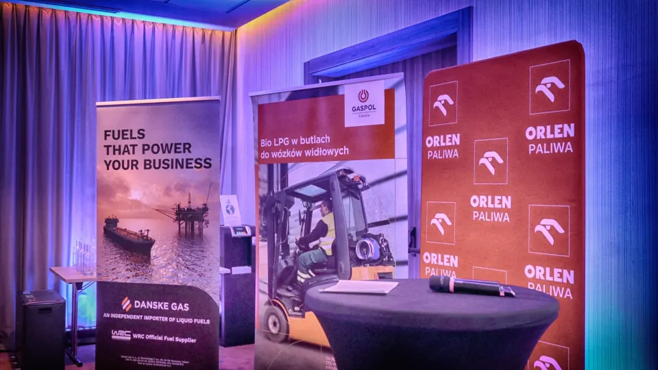 Danske Gas, sponsor : Forum des carburants gazeux 2026, Varsovie, 22–23.04.2026