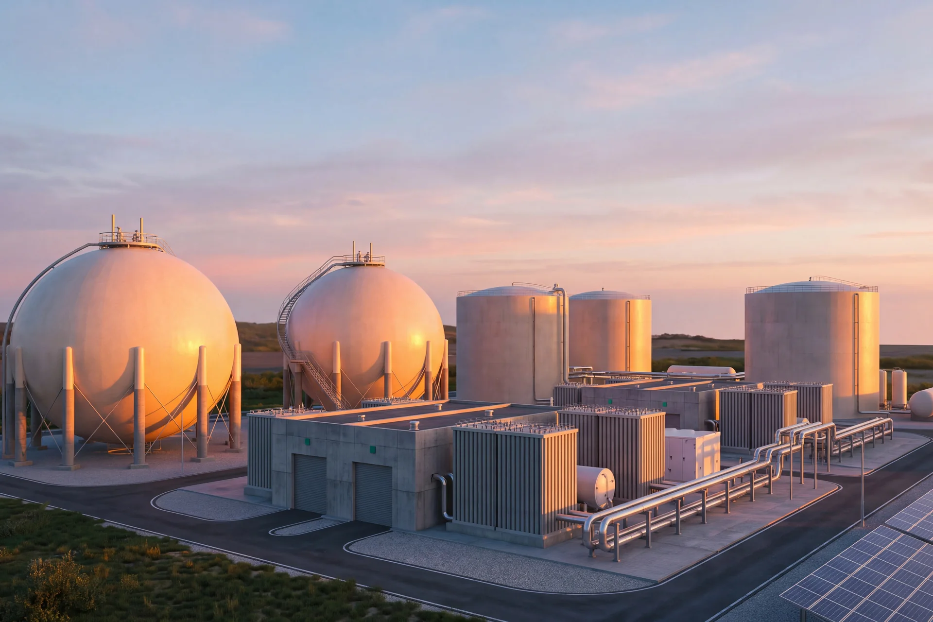 Zbiorniki kuliste LPG